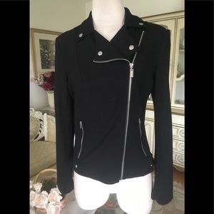 Herve Benard like new asymmetric zipper jacket size M. C:192-5/20/26